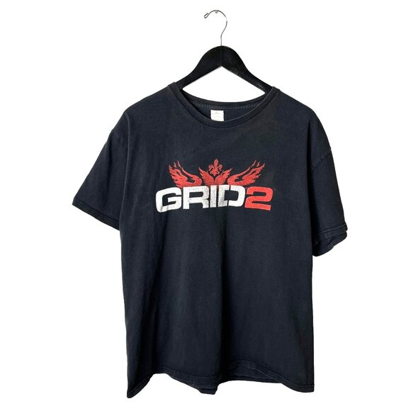 Intel Promo 2013 Grid 2 Black L Racing Tee Unisex Fit - Picture 2 of 16